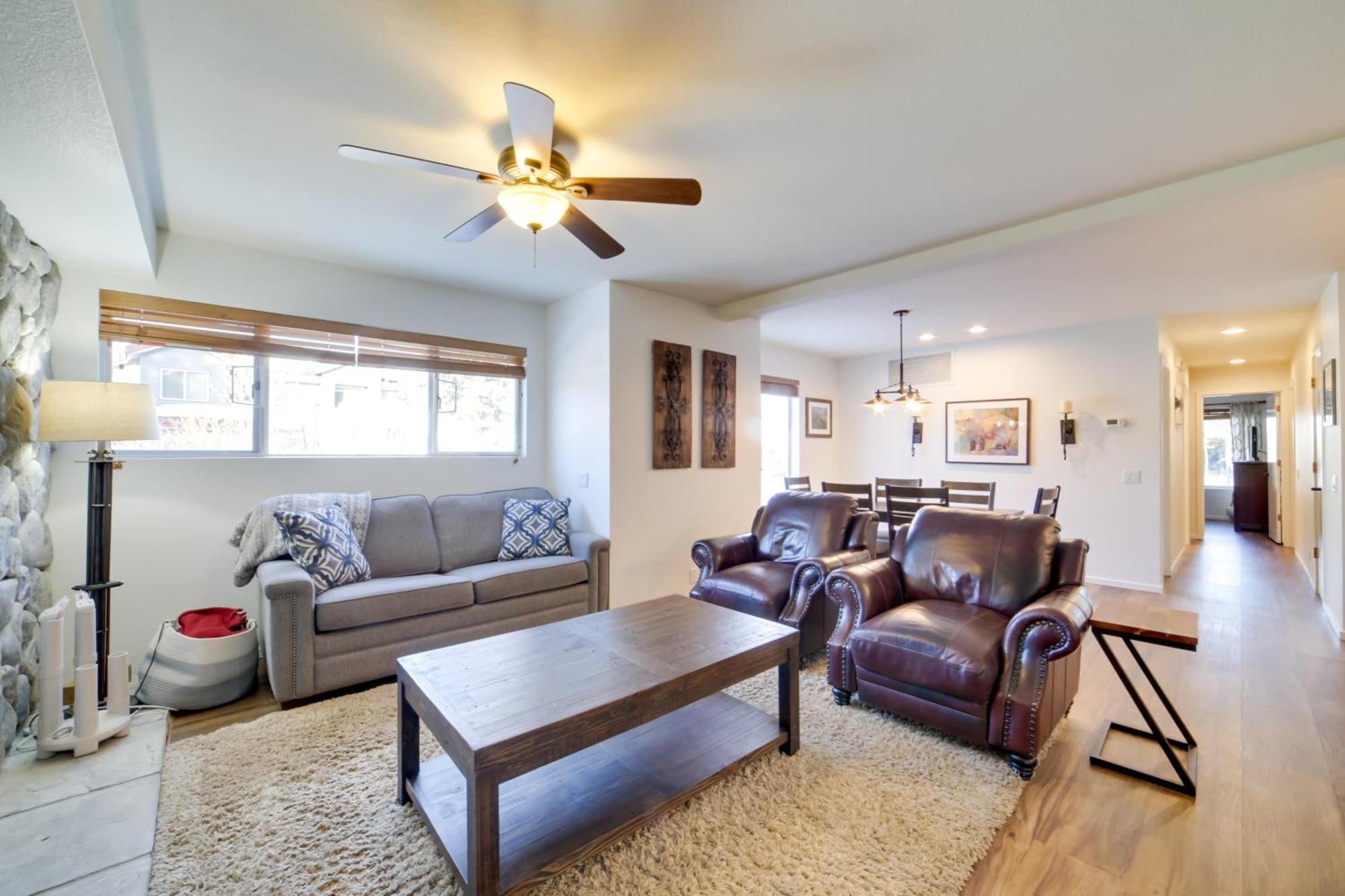 Snowcreek Resort Condo With Deck At Mammoth Mountain 马姆莫斯湖 外观 照片