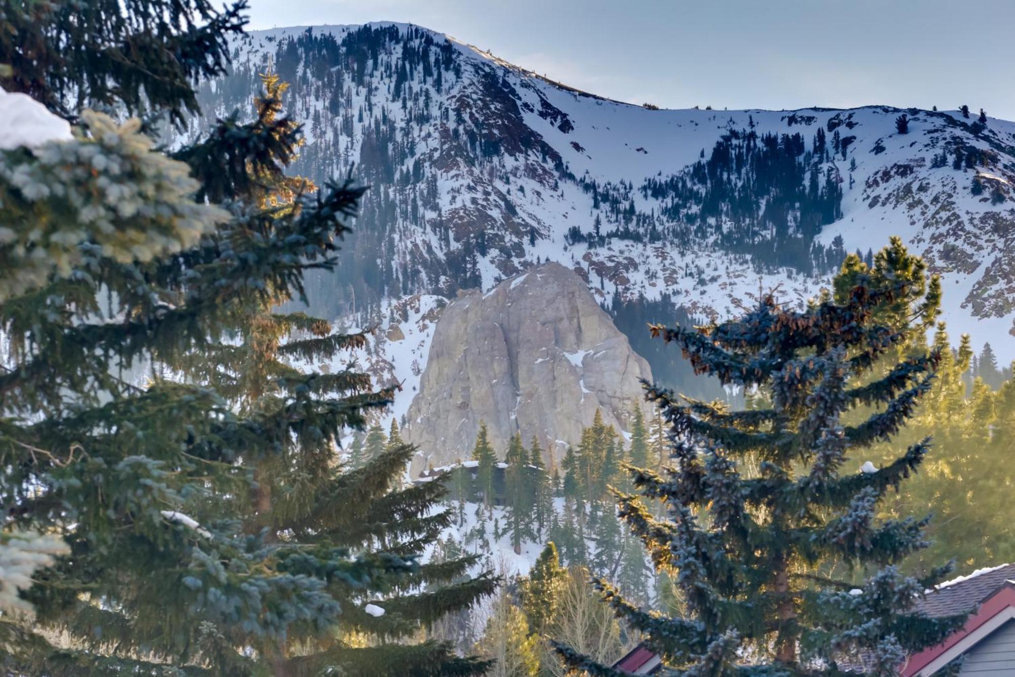 Snowcreek Resort Condo With Deck At Mammoth Mountain 马姆莫斯湖 外观 照片
