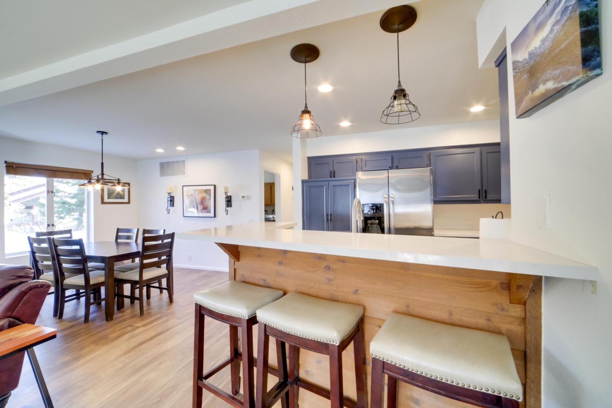 Snowcreek Resort Condo With Deck At Mammoth Mountain 马姆莫斯湖 外观 照片