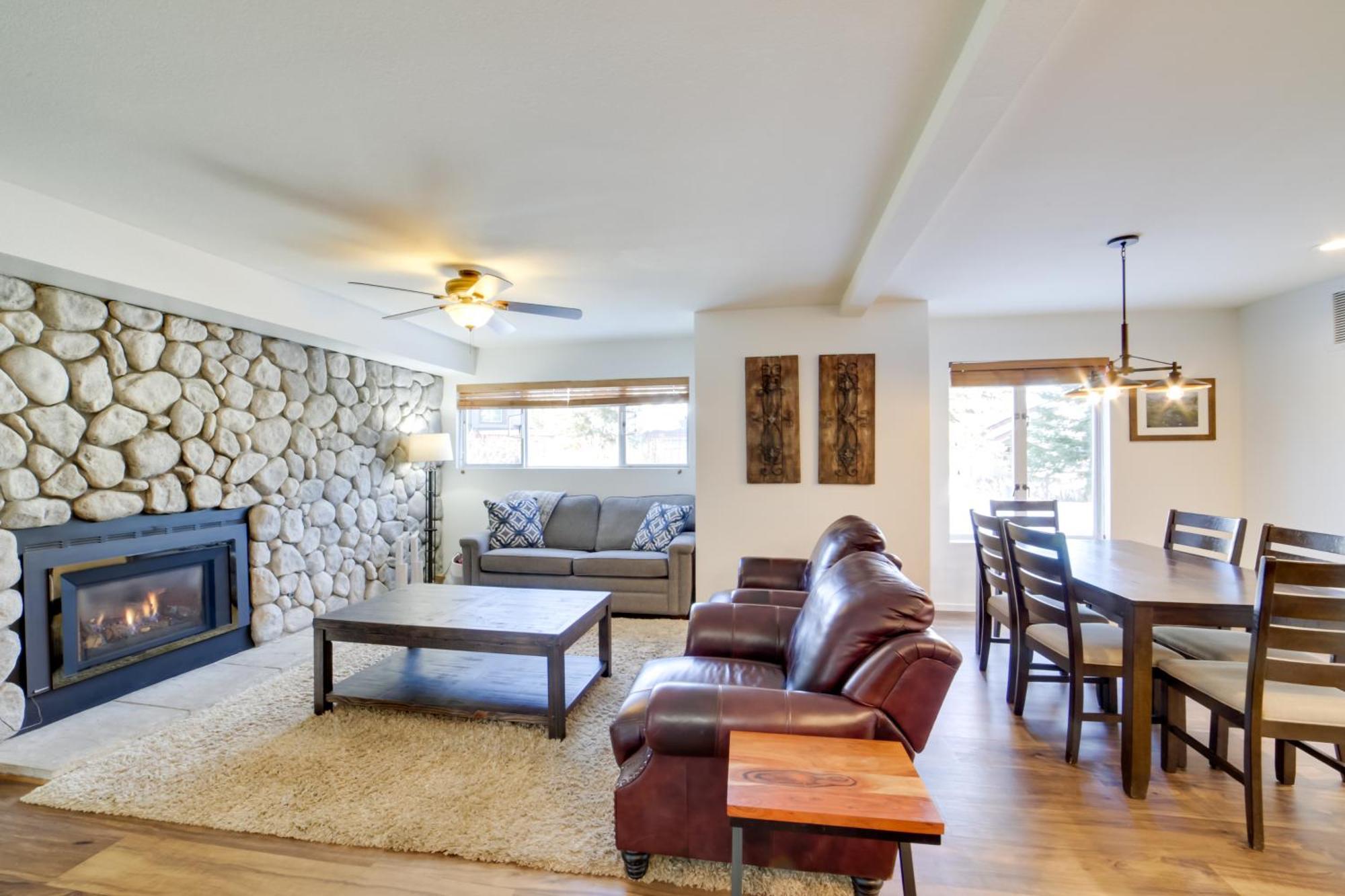 Snowcreek Resort Condo With Deck At Mammoth Mountain 马姆莫斯湖 外观 照片